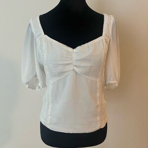 A&F Sweetheart Neck Top